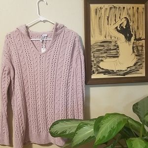 Rue and Willow Hooded Sweater